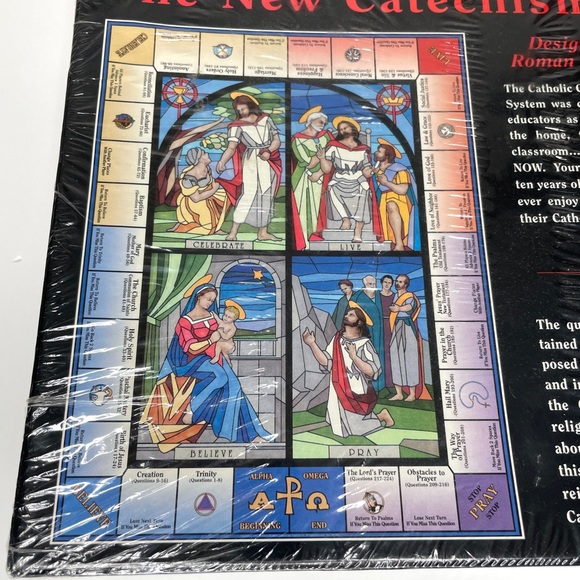 Divinity The New Catholic Catechism Learning System Bible Study Board Game - Picture 3 of 11